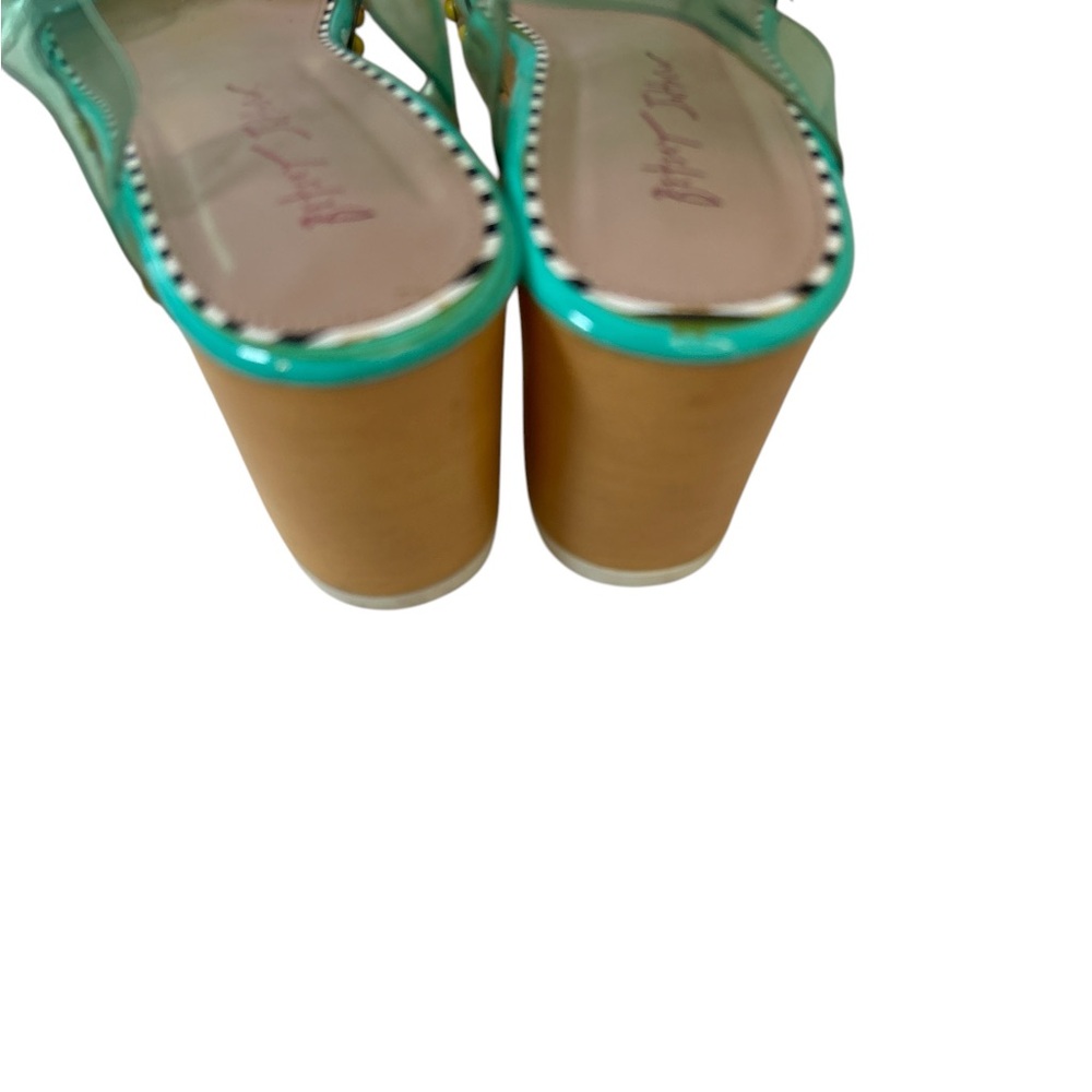 Betsey Johnson flower platform sandals - Picture 7 of 7